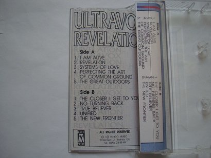 نوار کاست موسیقی سینت پاپ Ultravox 1993