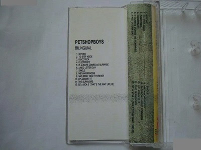 نوار کاست موسیقی سینت پاپ شاد Pet Shop Boys 1996 آلبوم شماره چهار جدول موسیقی انگلستان