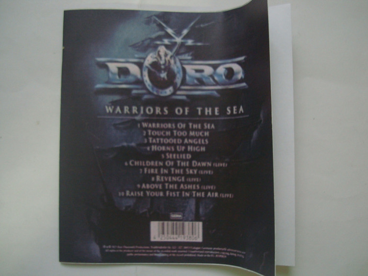 نوار کاست موسیقی هوی متال Doro 2025 خواننده گروه موسیقی Warlock