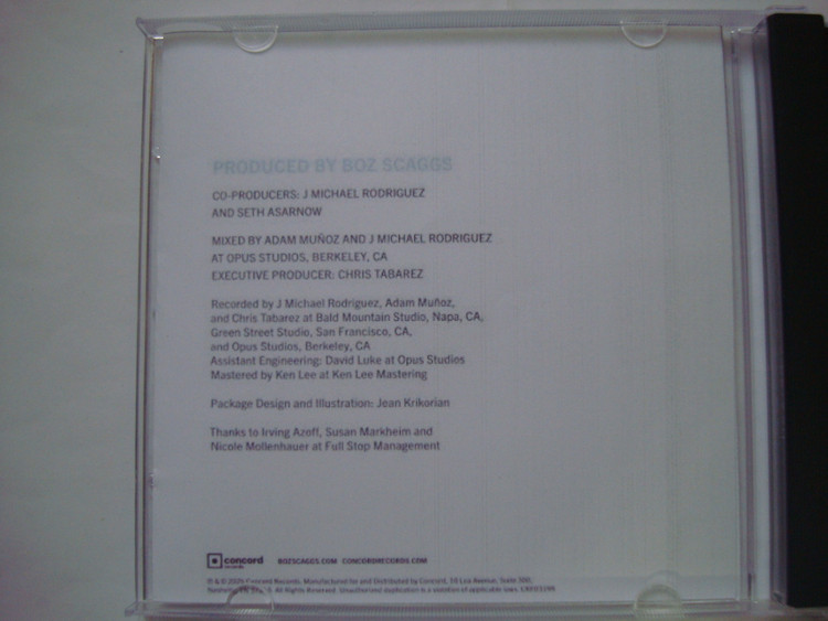آلبوم موسیقی راک Boz Scaggs 2025