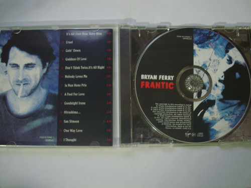 آلبوم موسیقی اورجینال پاپ راک Bryan Ferry 2002 با دفترچه کامل