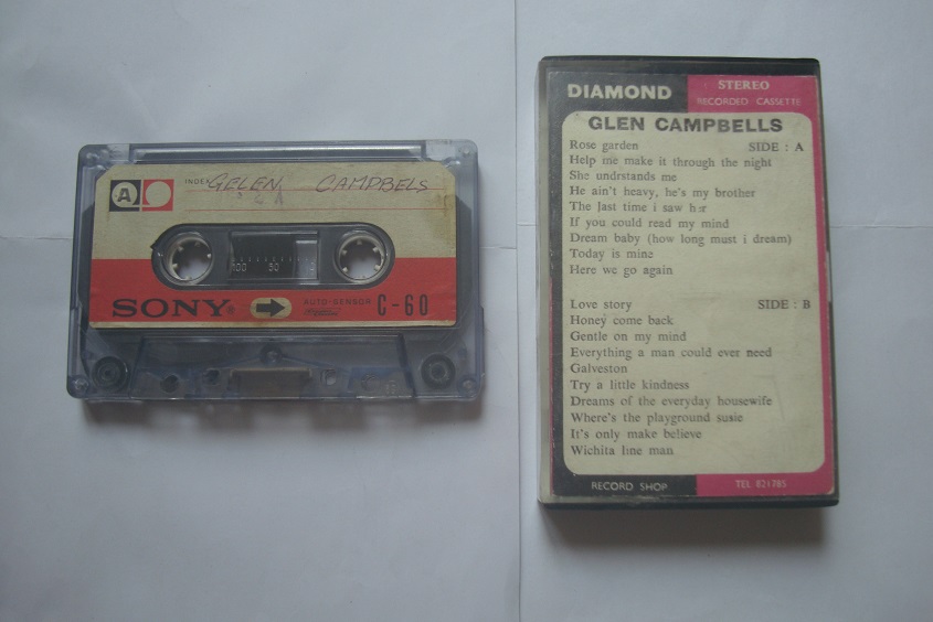 نوار کاست موسیقی اورجینال کانتری Glenn Campbell 1971