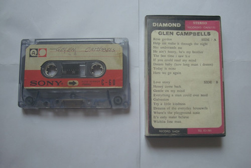 نوار کاست موسیقی اورجینال کانتری Glenn Campbell 1971