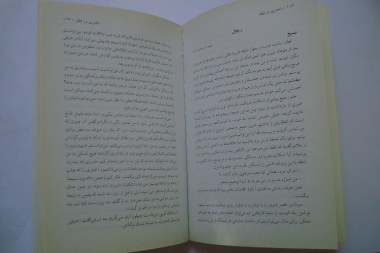 کتاب رمان دختری در قطار برنده جایزه نوبل 2015