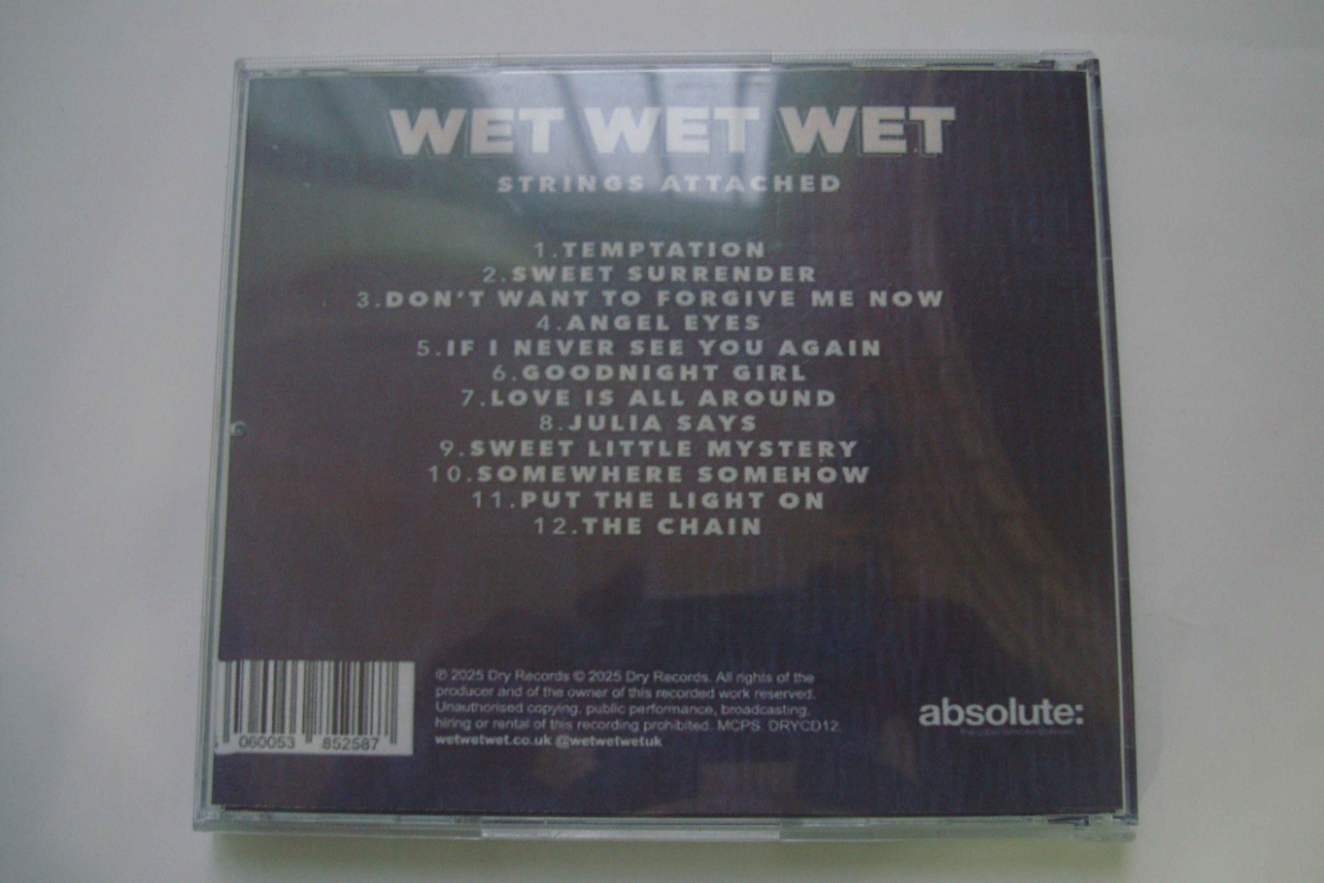 آلبوم موسیقی بلو آید سول Wet Wet Wet 2025