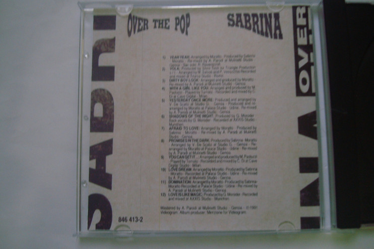 آلبوم دیسکوی شاد خاطره انگیز Sabrina 1991
