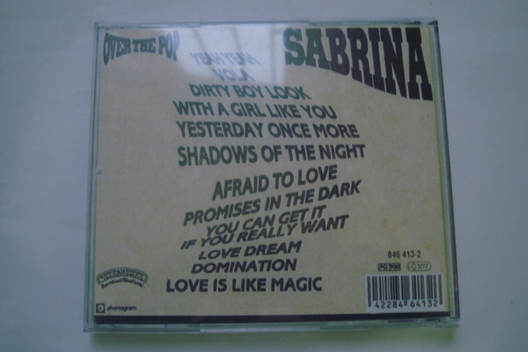 آلبوم دیسکوی شاد خاطره انگیز Sabrina 1991