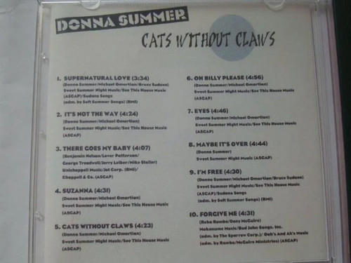 آلبوم موسیقی دیسکو بیاد ماندنی Donna Summer 1984 برنده جایزه Grammy