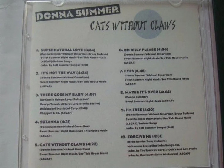 آلبوم موسیقی دیسکو بیاد ماندنی Donna Summer 1984 برنده جایزه Grammy