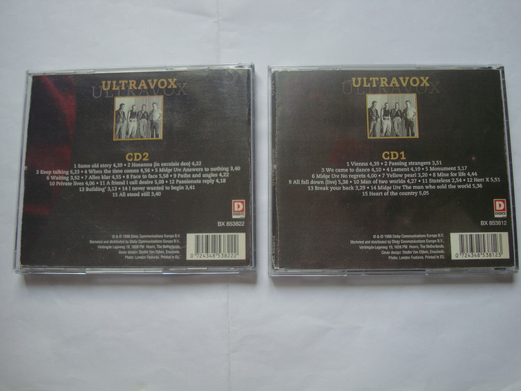 آلبوم موسیقی سینت پاپ Ultravox Original Gold 2CD