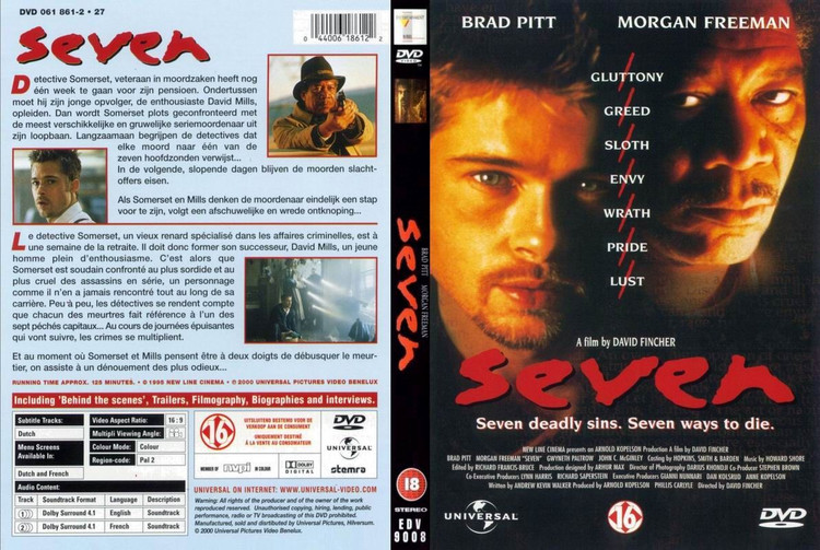 فیلم سینمایی شاهکار معمایی جنایی Seven