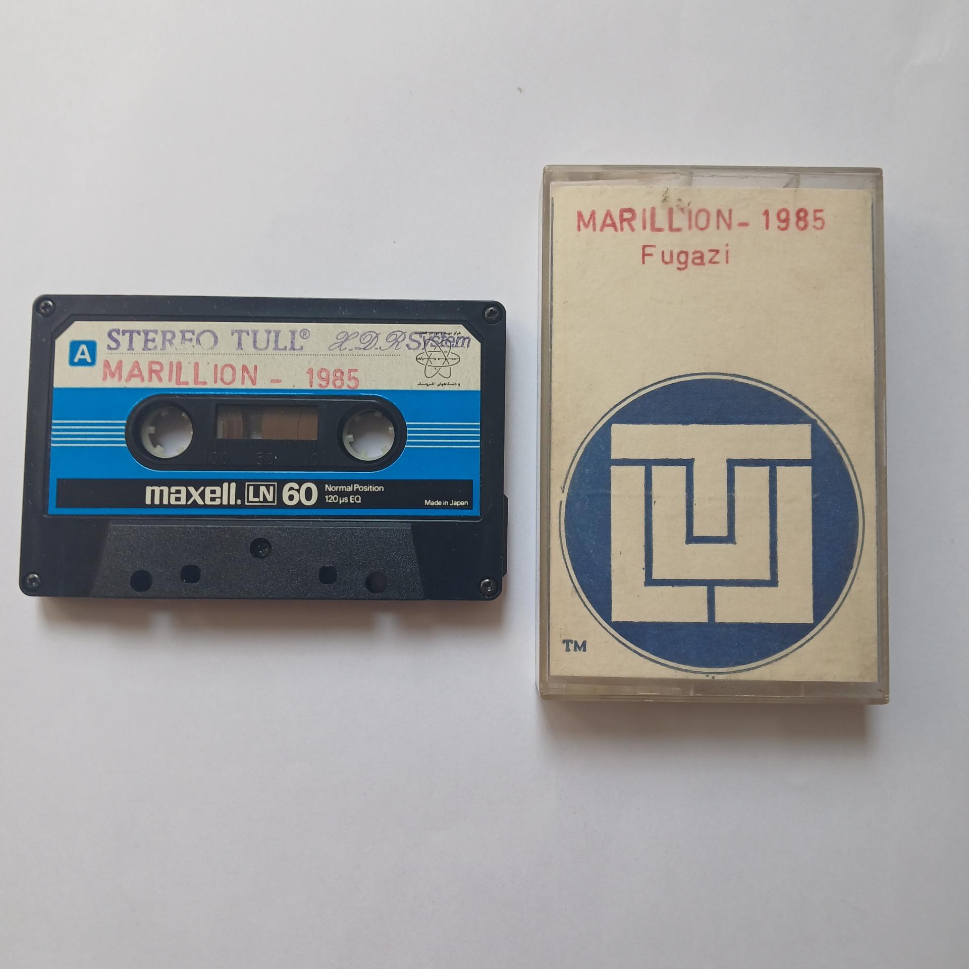 نوار کاست اورجینال پراگرسیو راک MARILLION 1985