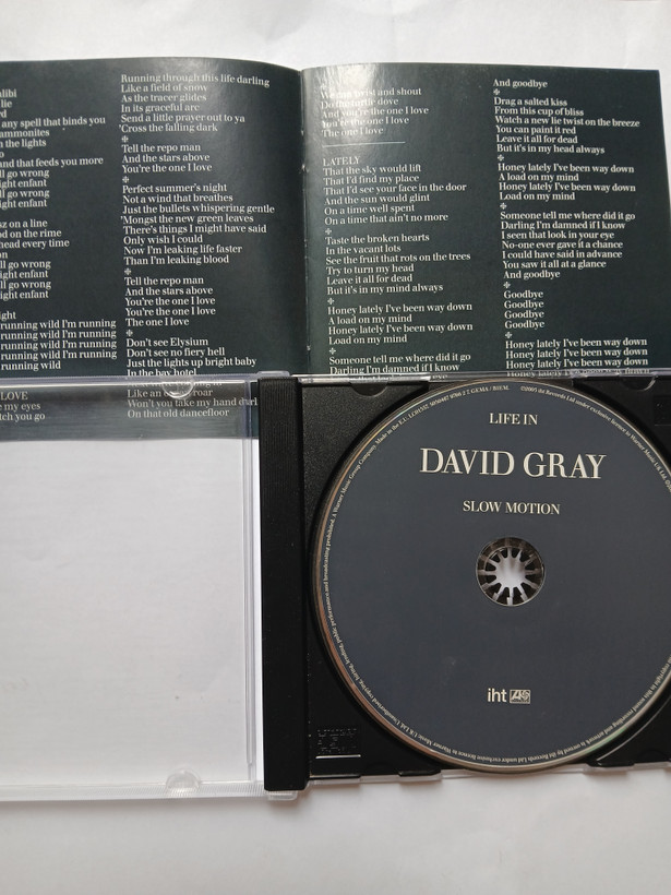 آلبوم موسیقی اورجینال موسیقی محلی David Gray 2005 با دفترچه کامل