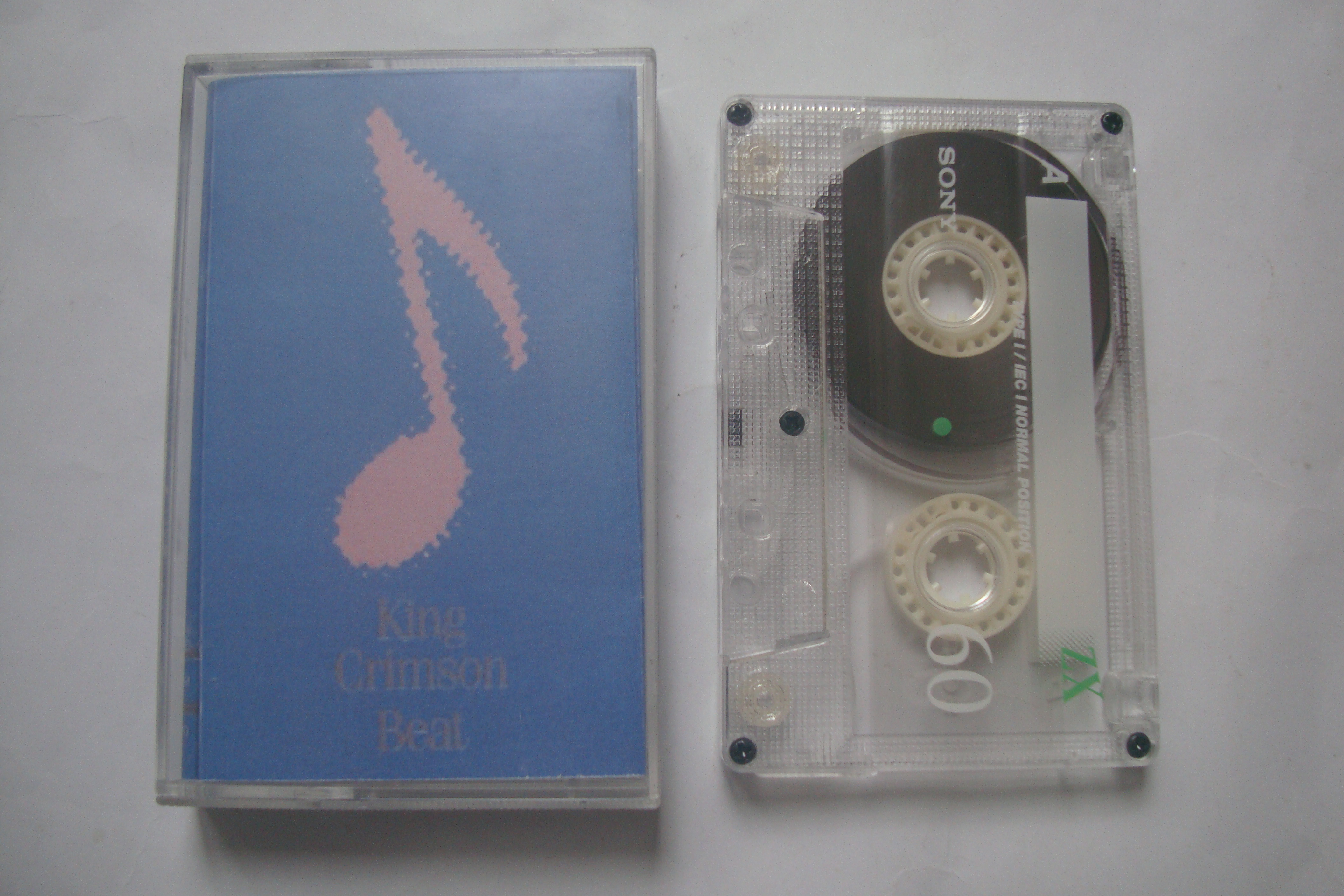 نوار کاست موسیقی پراگرسیو راک 1982 King Crimson